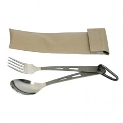 Набор столовых приборов TRAMP с карабином